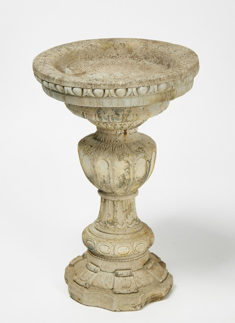 Vintage Concrete Bird Bath May 10, 2022 New Haven Auctions Fred
