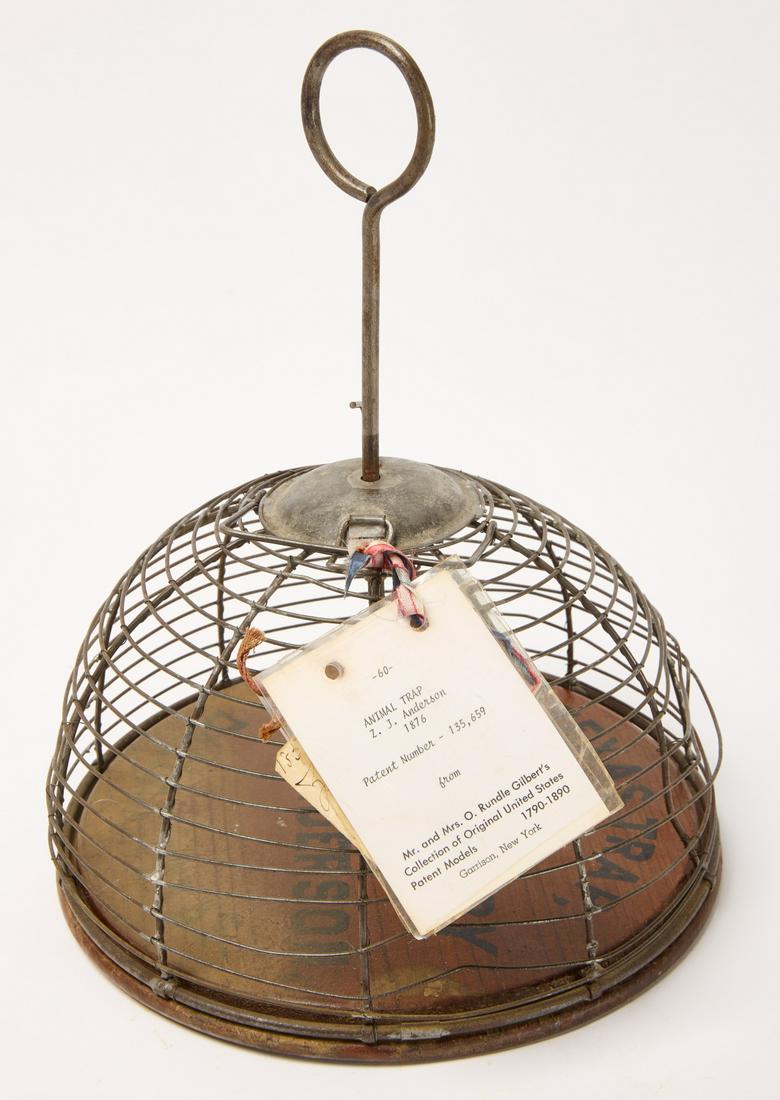 Patent Model Animal Trap (1 of 4)