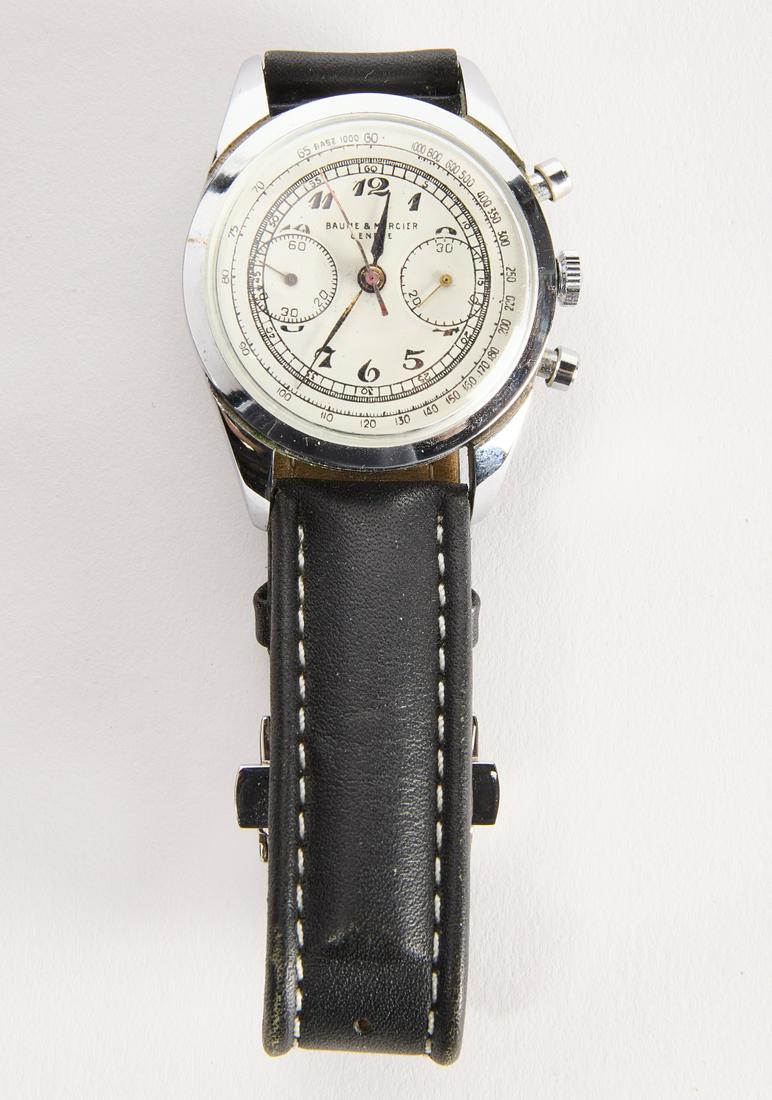 Baume & Mercier, Chronographe: Baume & Mercier, Chronographe watch. Condition: Excellent condition. Copy and paste this link for high-res image: https://www.dropbox.com/s/7divi91jy1j2sr4/1103055_1.jpg?dl=0