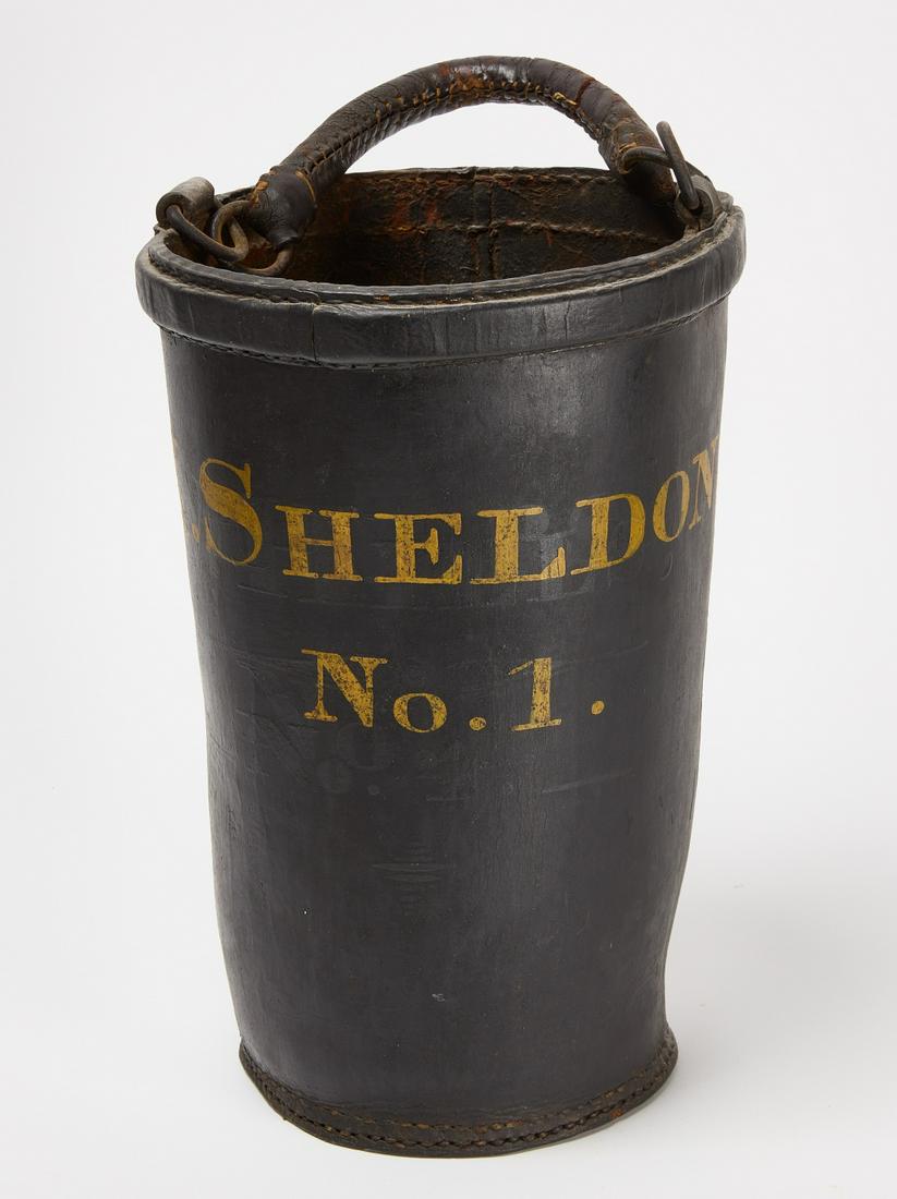 Leather Fire Bucket (1 of 4)