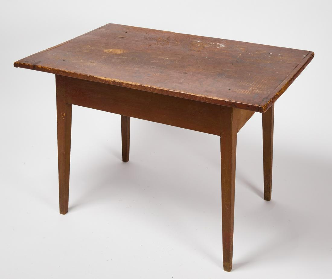 Tap Table in Red Paint (1 of 6)