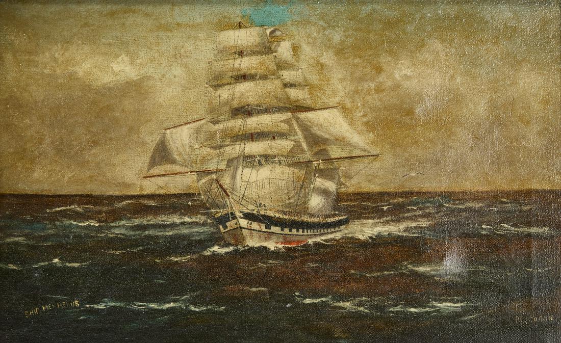 Seascape with Ship (1 of 4)