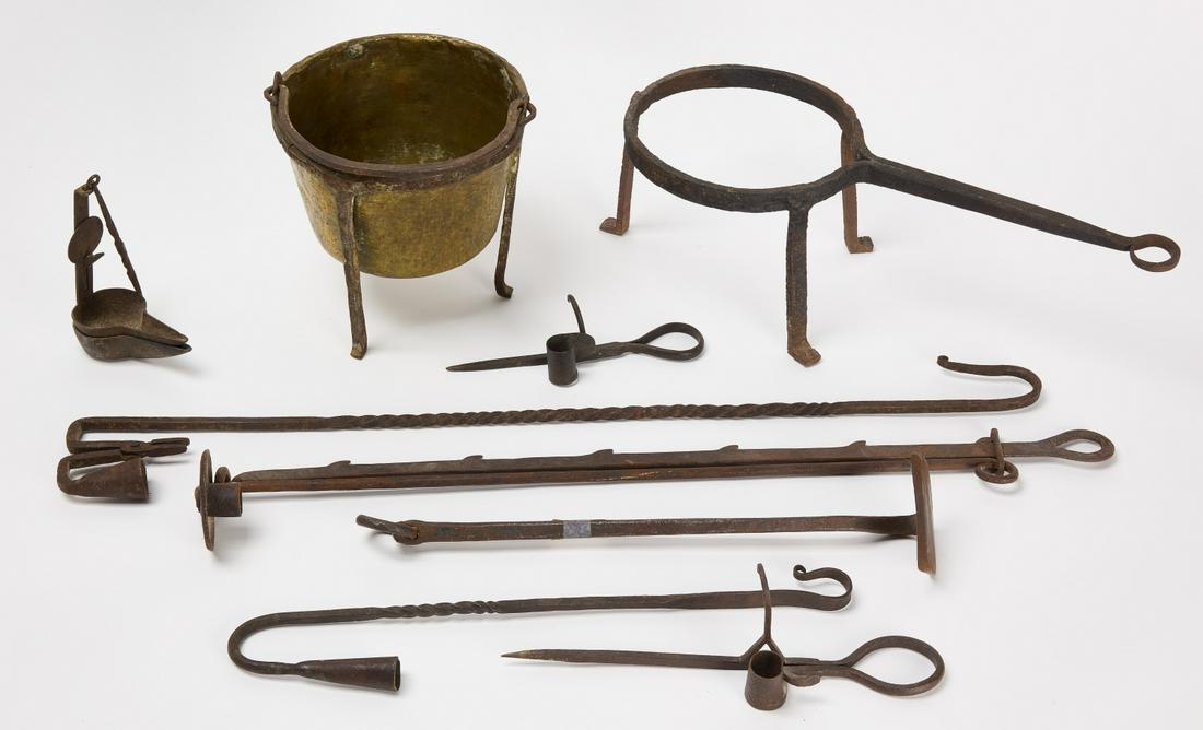 Early Lighting and Fireplace Lot (1 of 1)