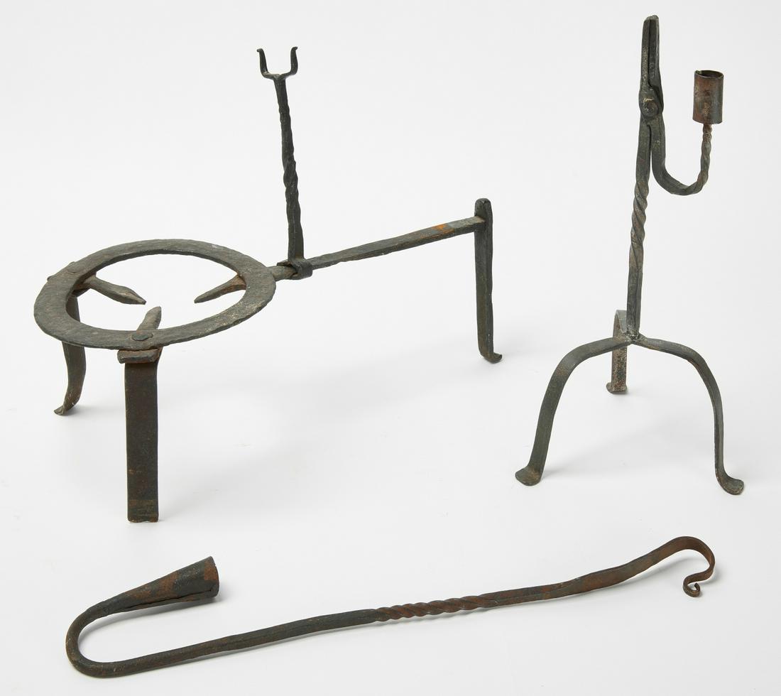 Group of Iron Fireplace Items (1 of 2)