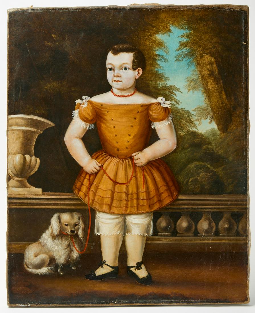 Portrait of a Girl with a Dog (1 of 4)