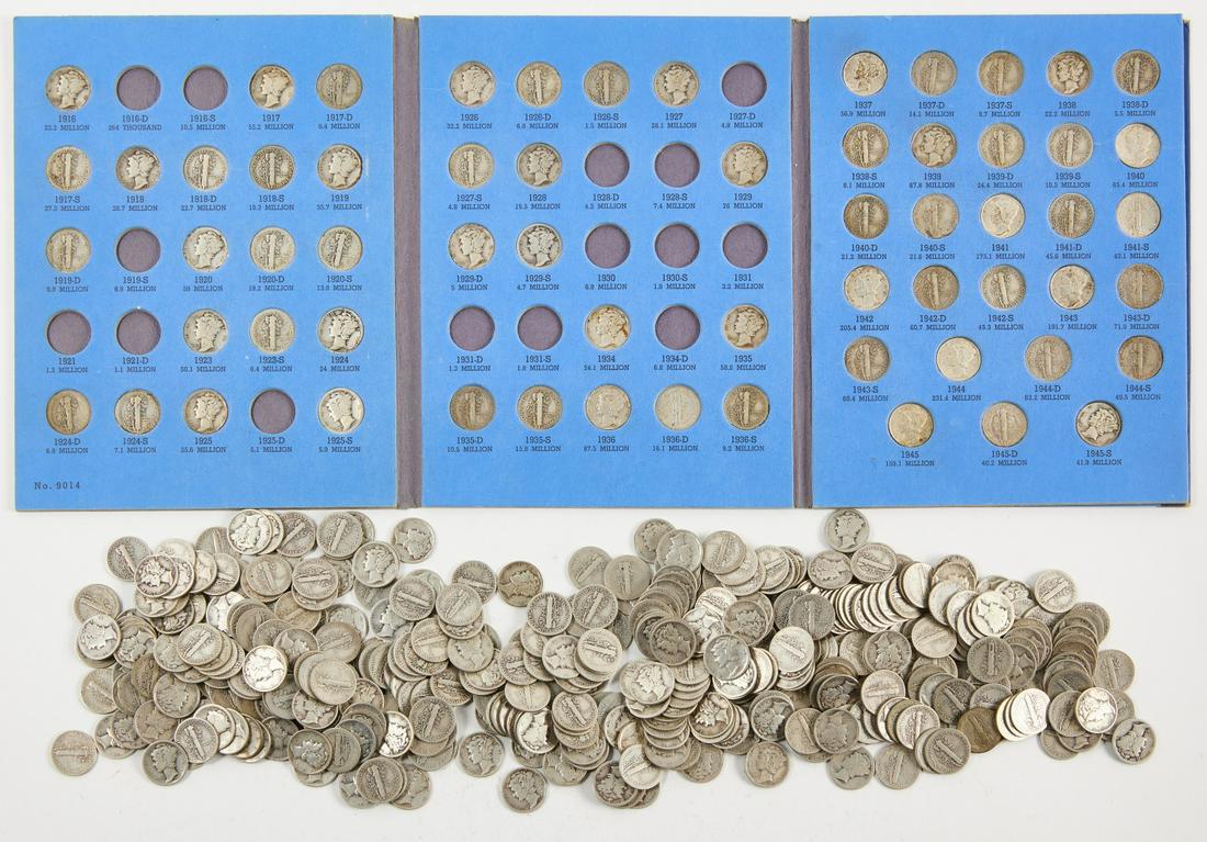 Lot of Mercury Dimes (1 of 1)