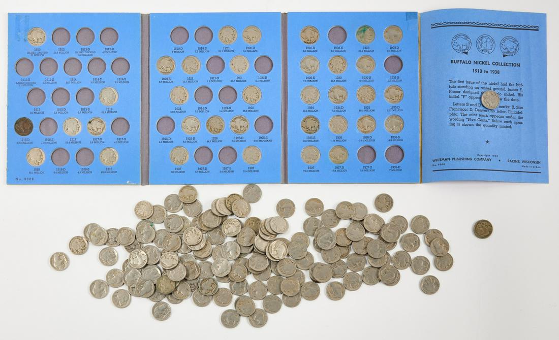 Lot of Buffalo Nickels (1 of 1)