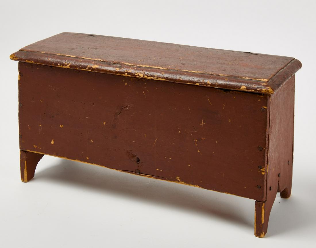 Miniature Painted Blanket Chest (1 of 5)