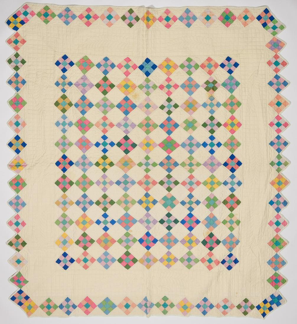Interesting Nine Patch Quilt (1 of 4)