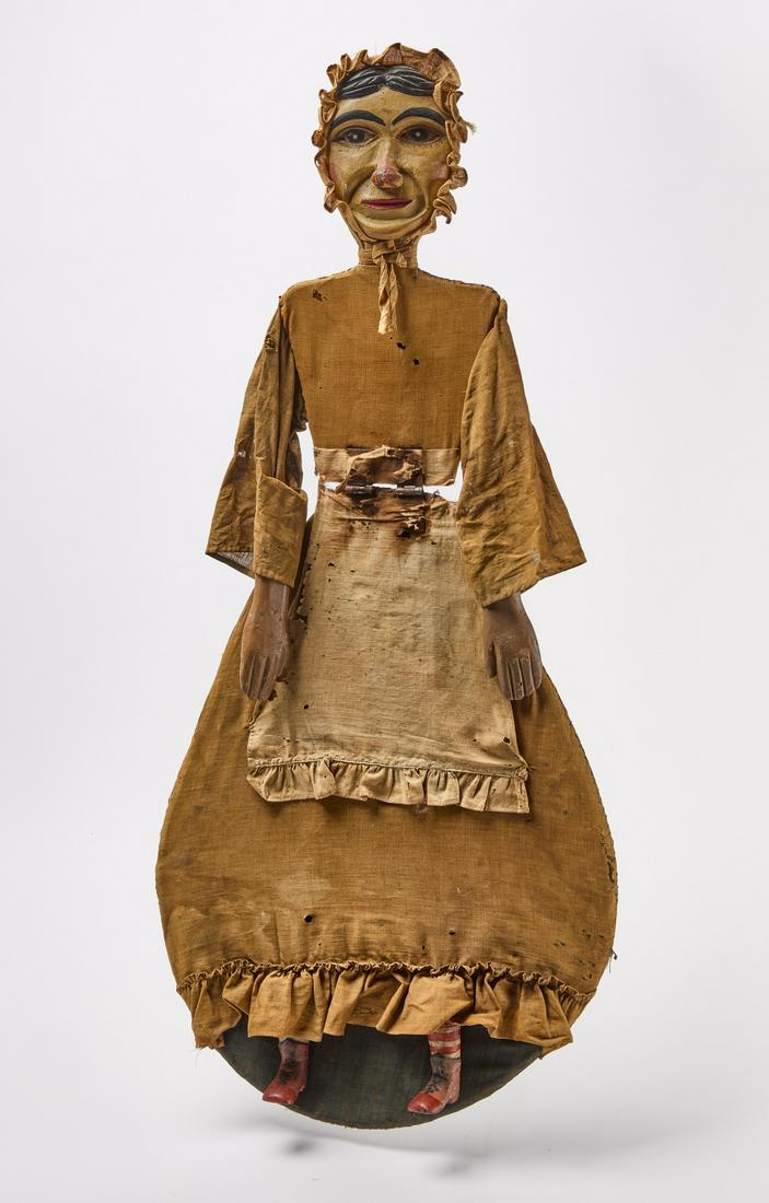 Folk Art Flat Doll (1 of 4)