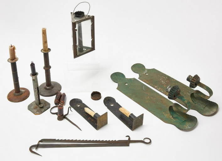 Group of Early Lighting Oct 23, 2022 New England Auctions Fred