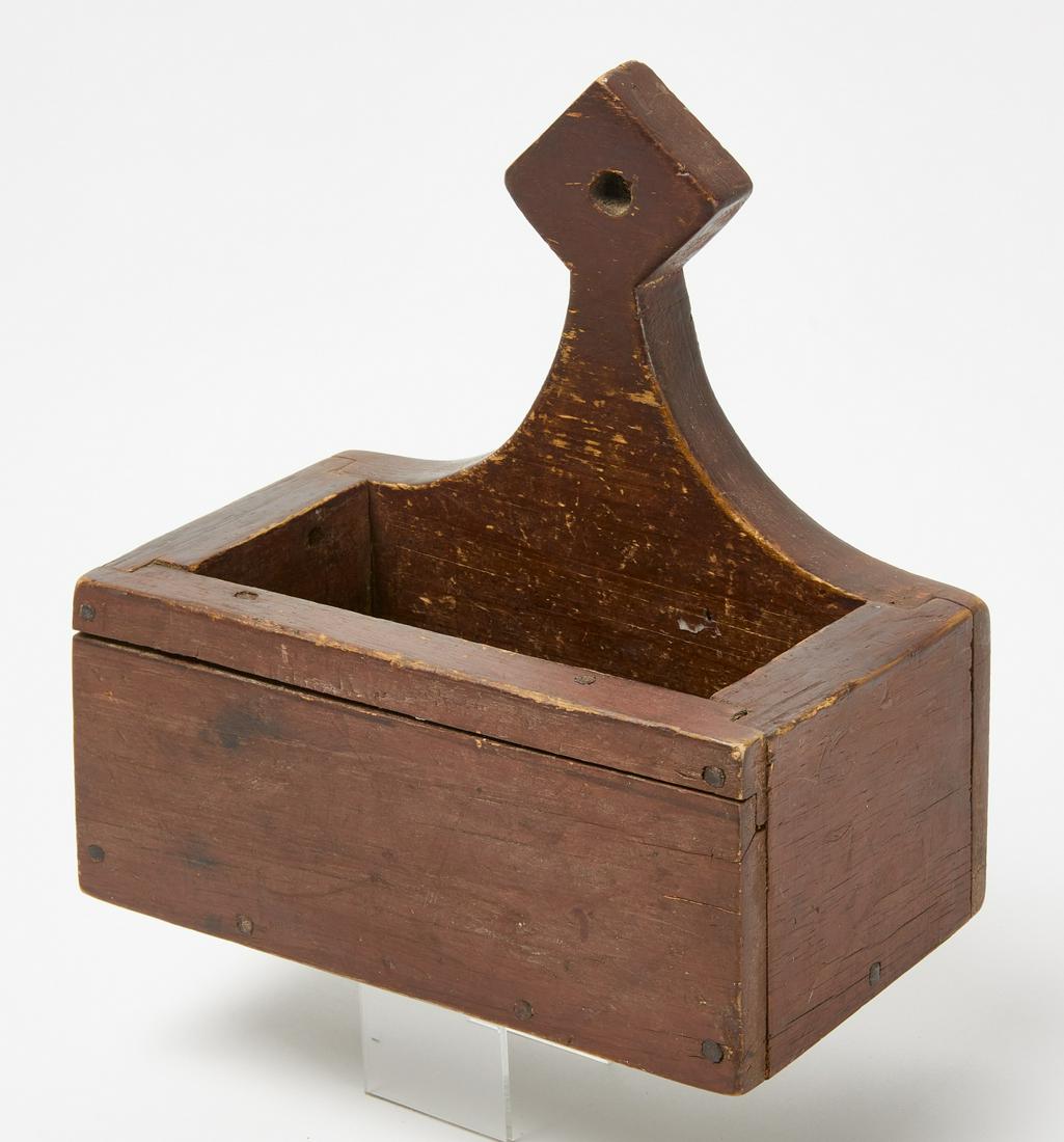 Red Painted Wall Box (1 of 4)