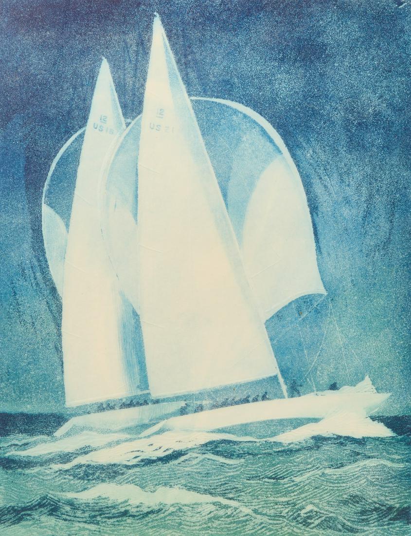 Yngve Edward Soderberg - Sailboat Print (1 of 3)