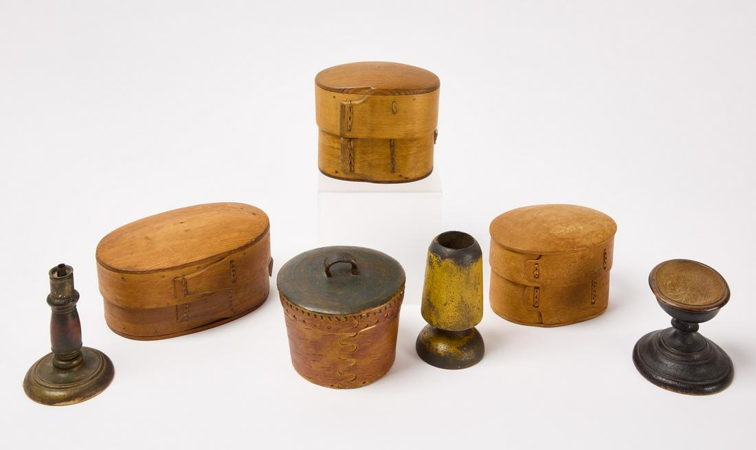 Group of Boxes and Treen Items (1 of 4)