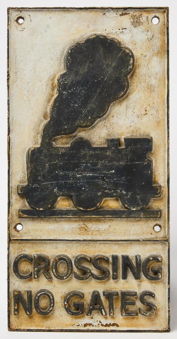 Train Crossing Sign (1 of 4)