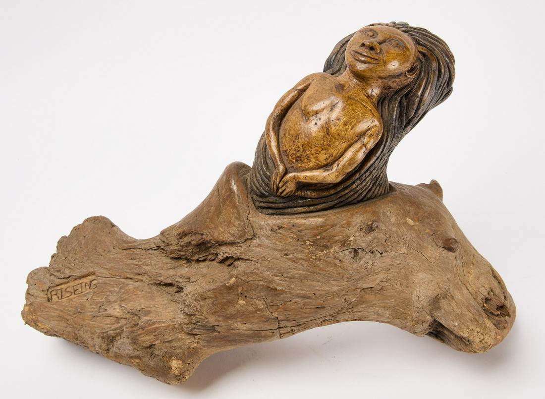 Southern Folk Art Burl Root Carving (1 of 4)