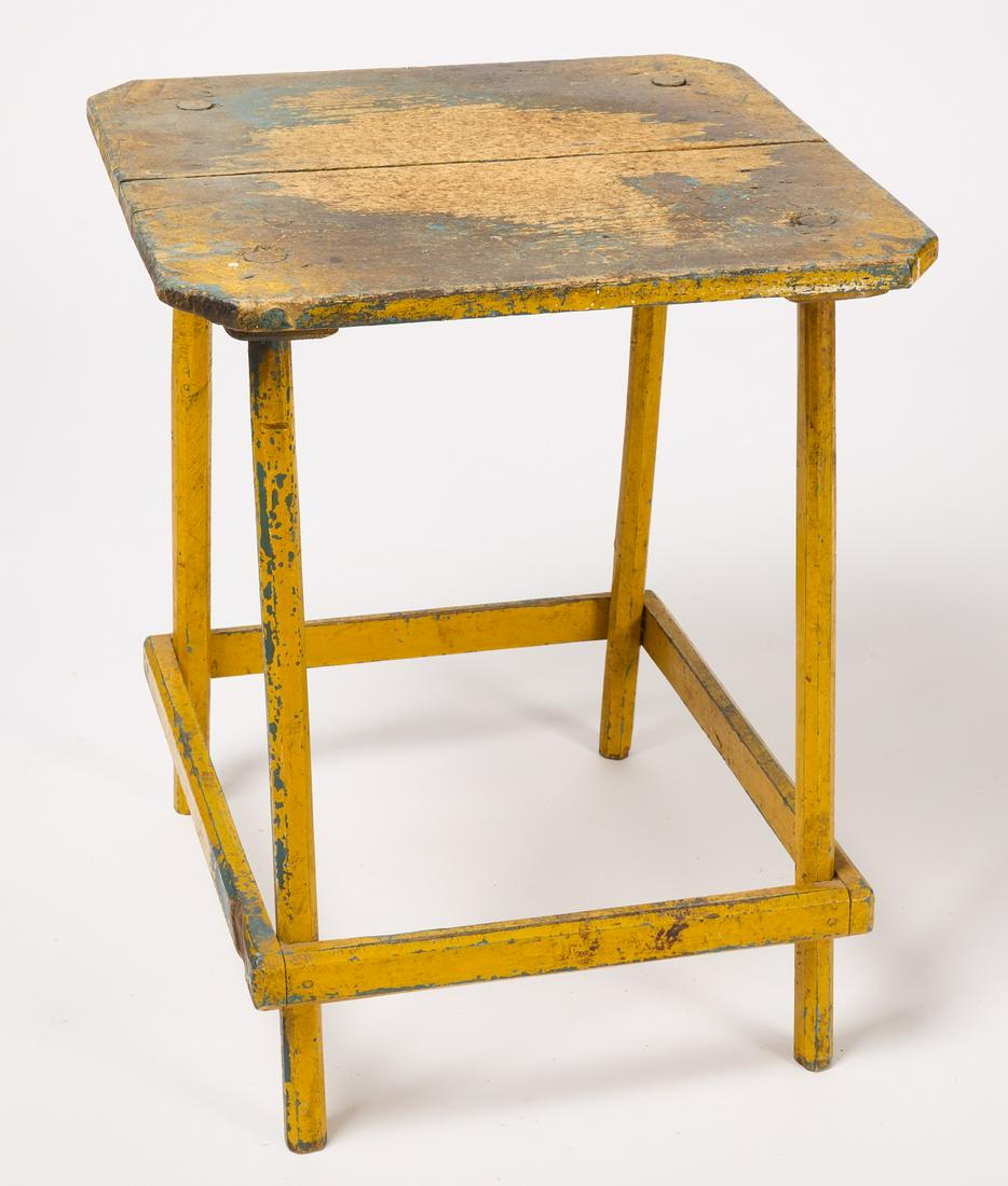 Yellow Country Table (1 of 4)