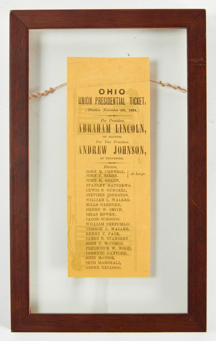 Lincoln Johnson Ballot (1 of 2)