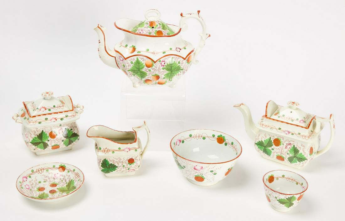 Set of Strawberry Pattern Ceramics (1 of 1)