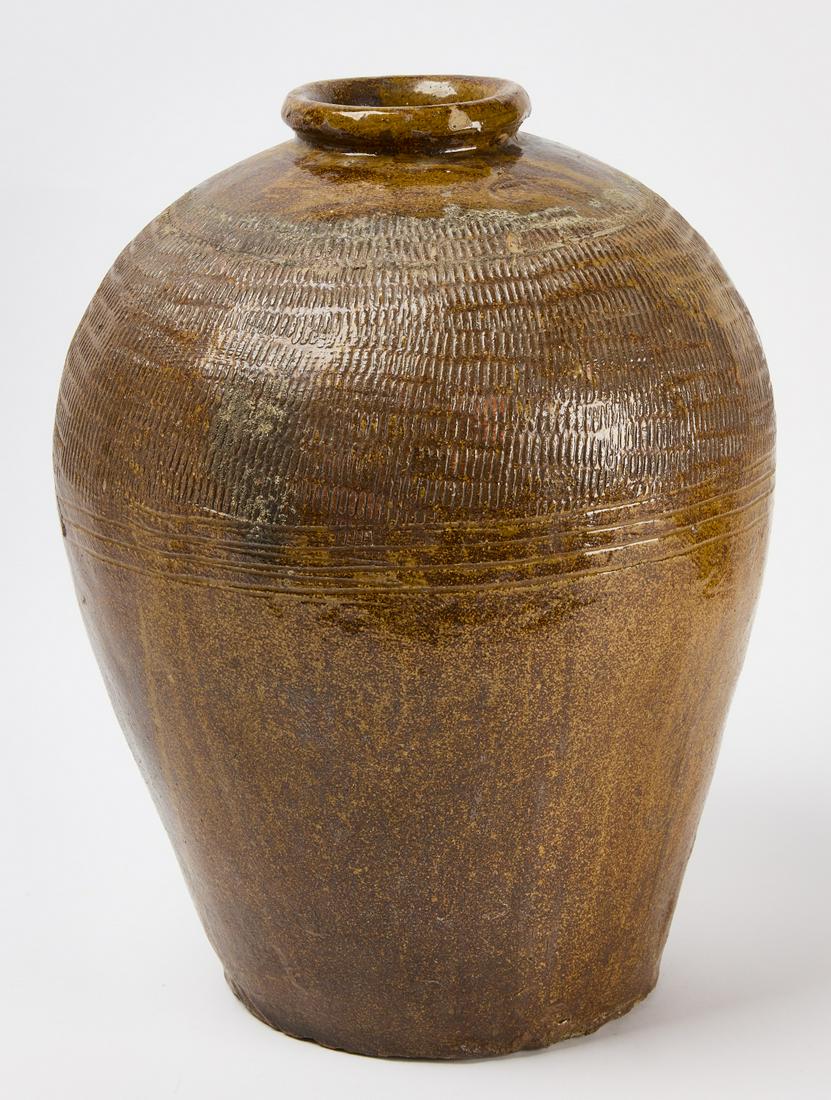 Large Brown Stoneware Jug (1 of 4)