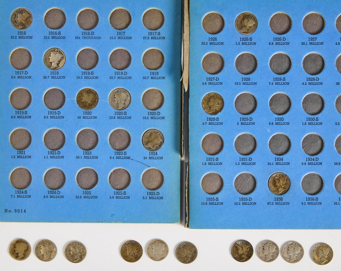 Lot of Mercury Dimes (1 of 1)