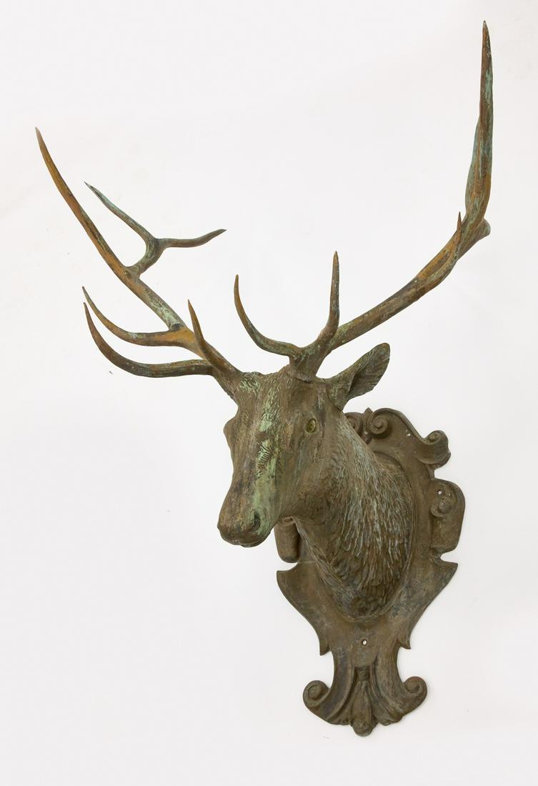 Monumental Architectural Elk Head (1 of 7)