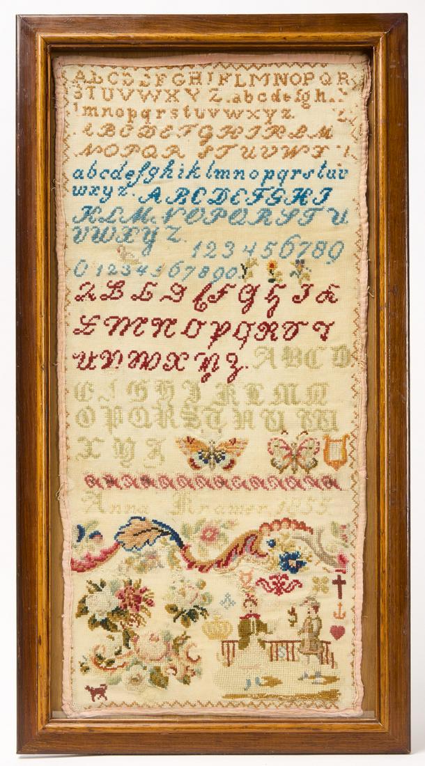 Anna Kramer - Needlework Sampler (1 of 2)