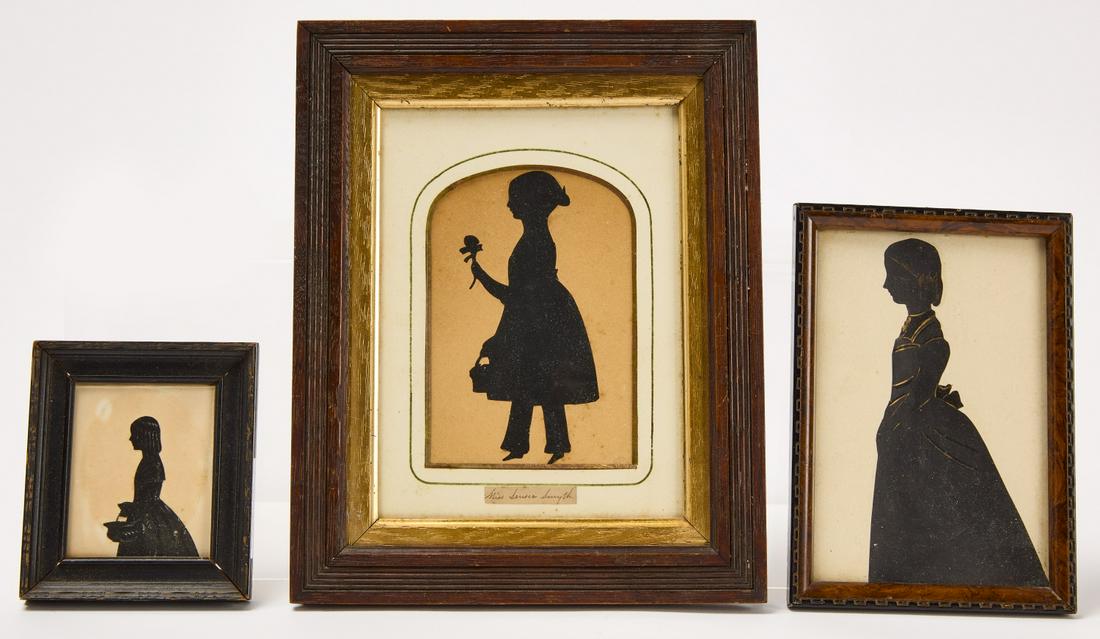 Three Antique Silhouettes (1 of 2)