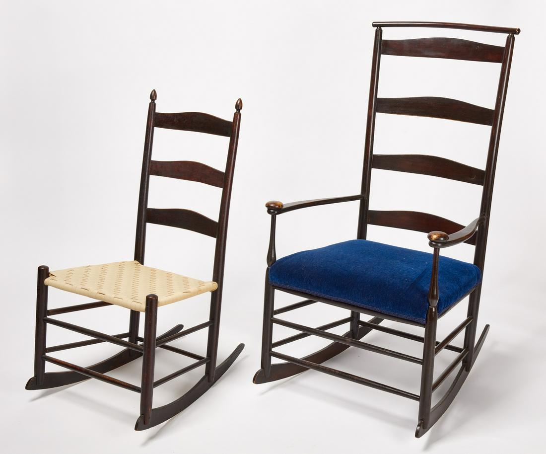 Two Shaker Rocking Chairs (1 of 7)