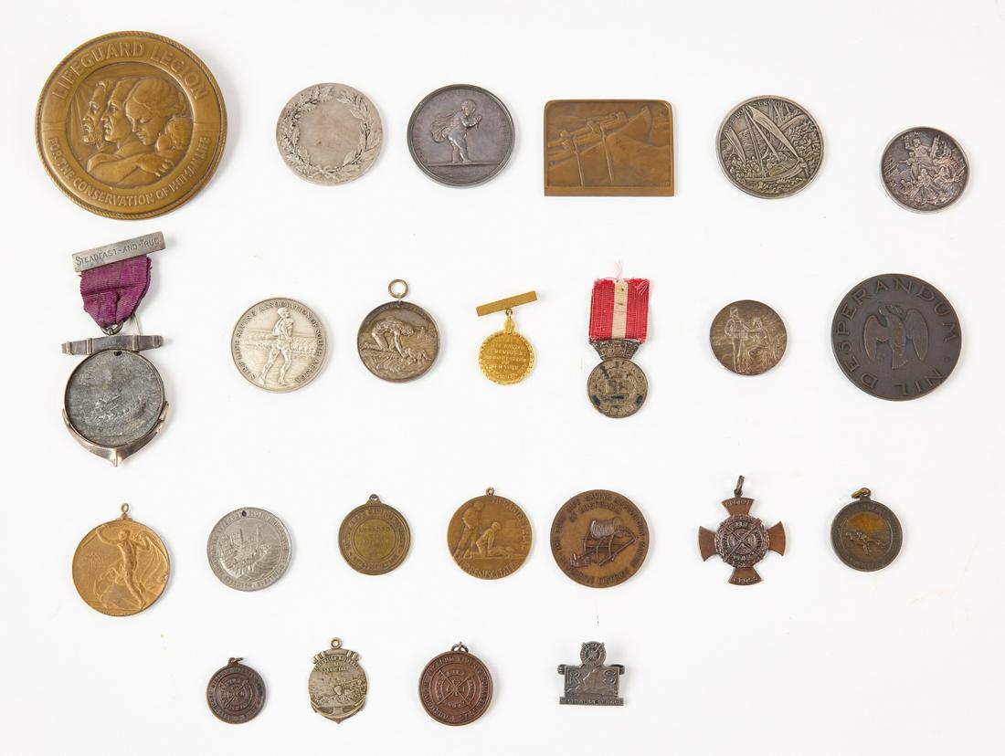 24 Life Saving Medals, Gold, Silver, Bronze. (1 of 2)