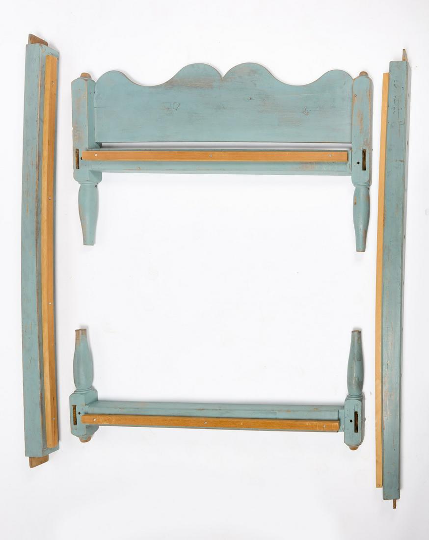 Blue Bed Frame (1 of 2)