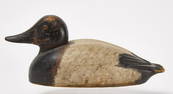 Hollow Carved Decoy with Original Paint