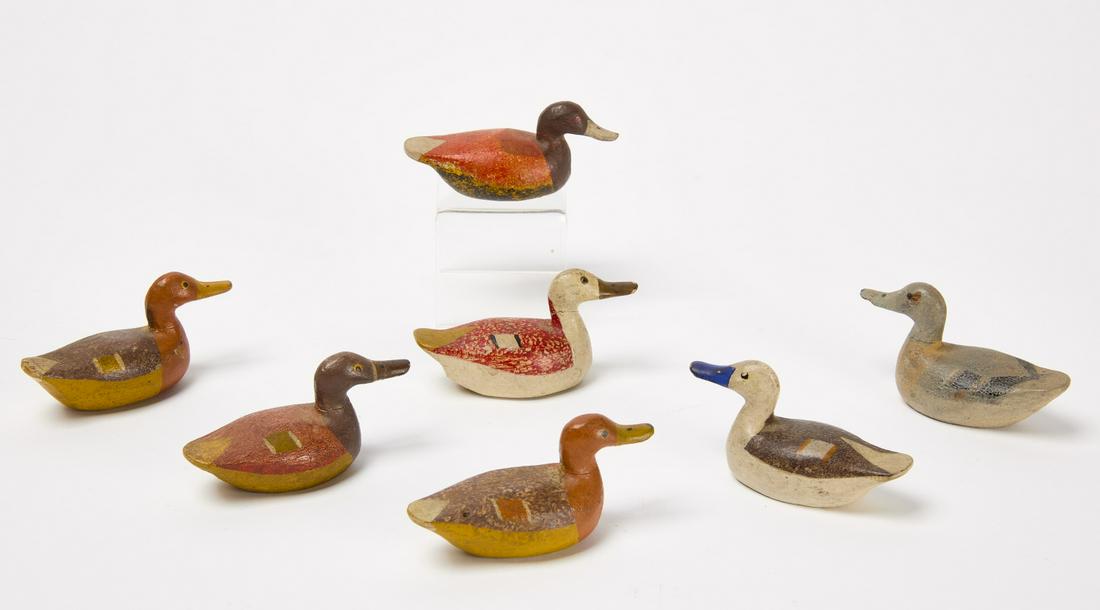 Seven Miniature Decoys (1 of 3)