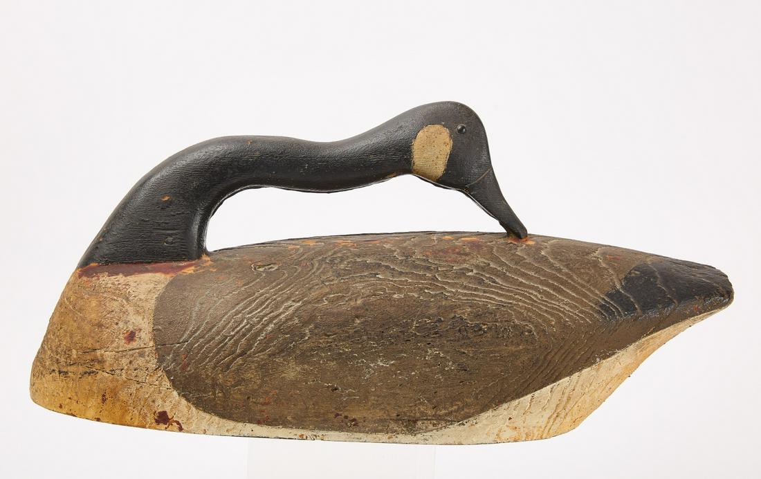 Preening Goose Decoy (1 of 5)