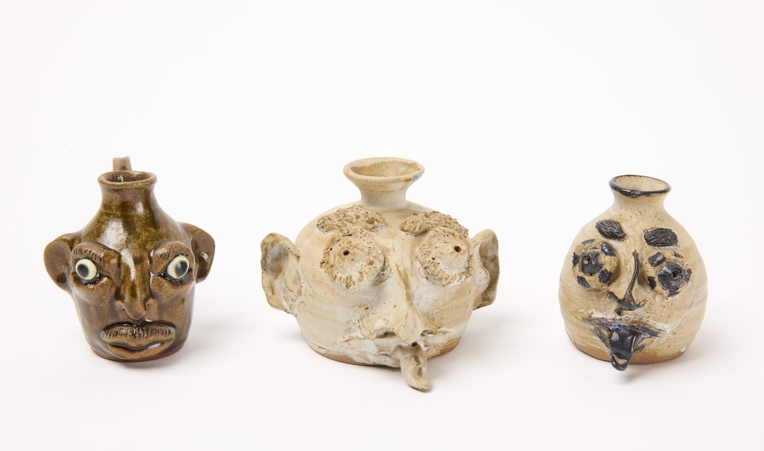 Three Mini Face Jugs (1 of 3)
