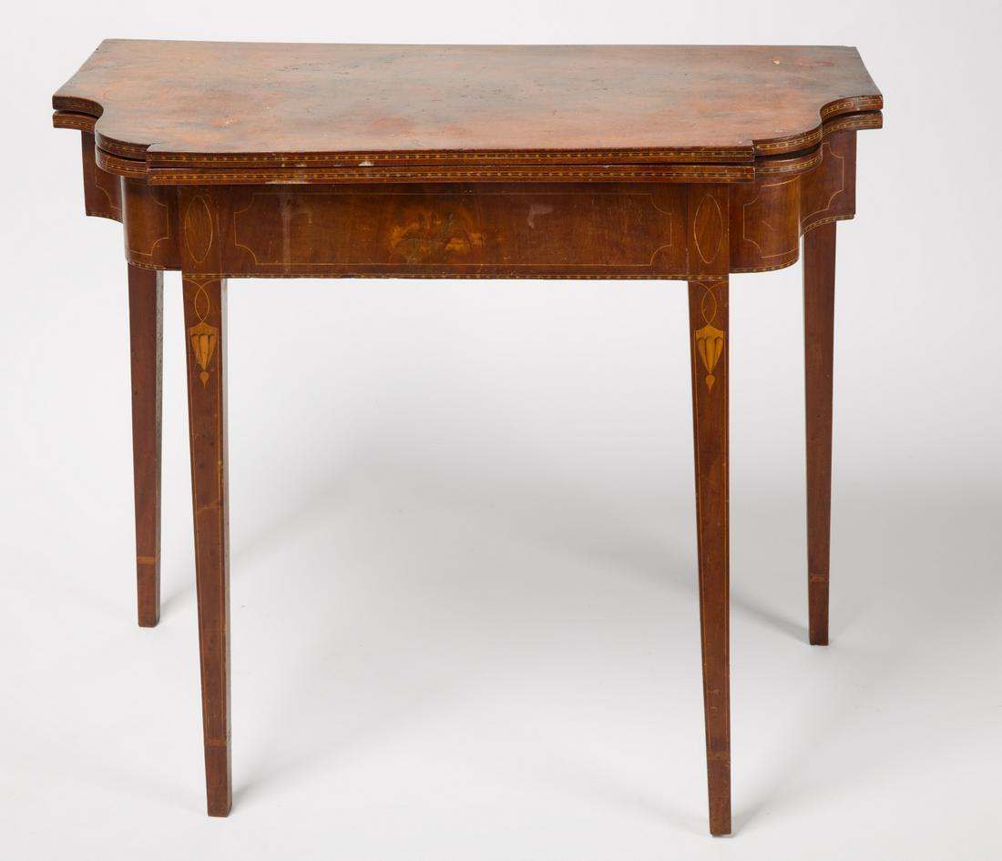 Hepplewhite Card Table (1 of 8)