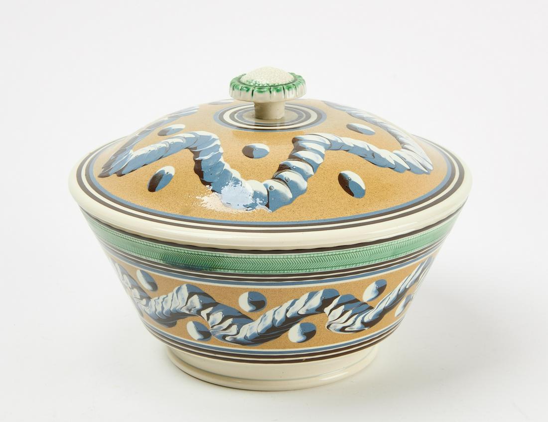 Large Mocha Covered Bowl (1 of 4)