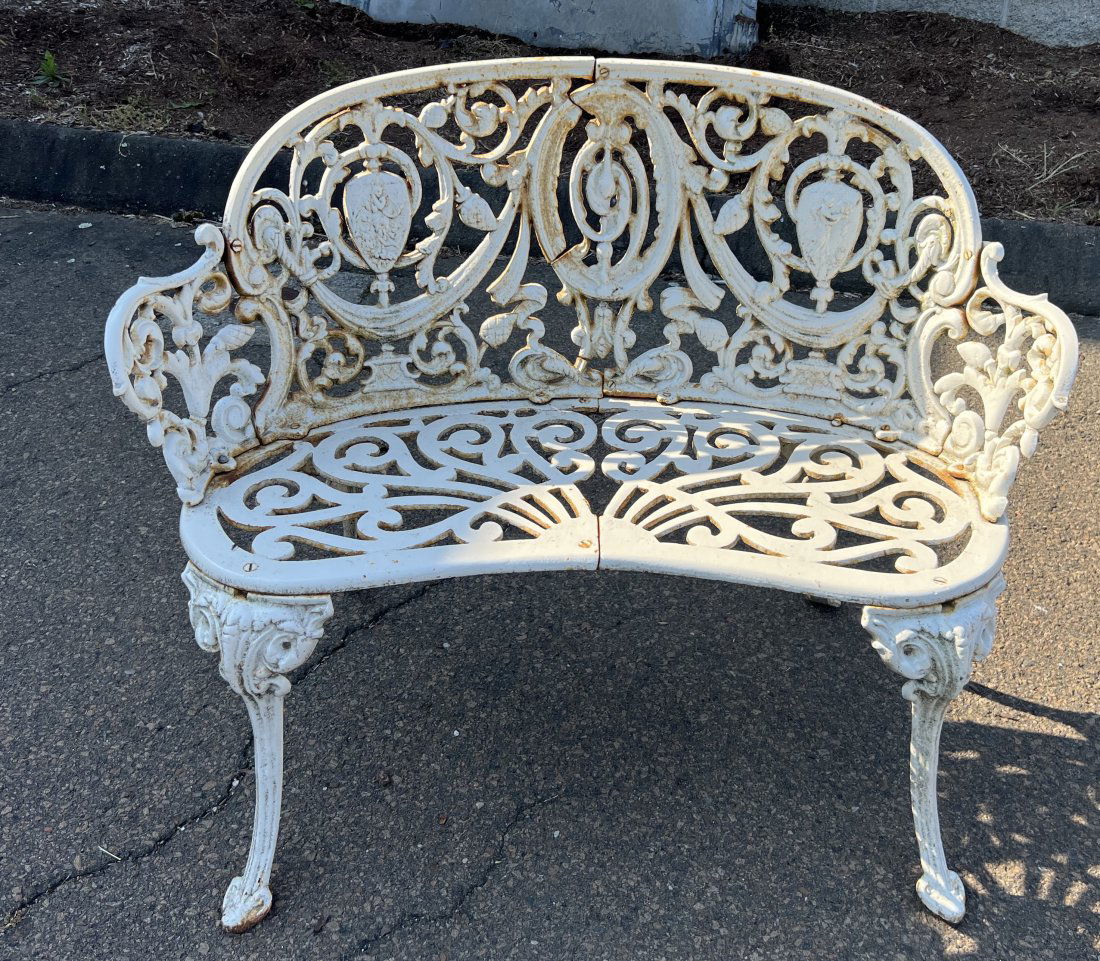 Cast Iron Garden Bench (1 of 2)
