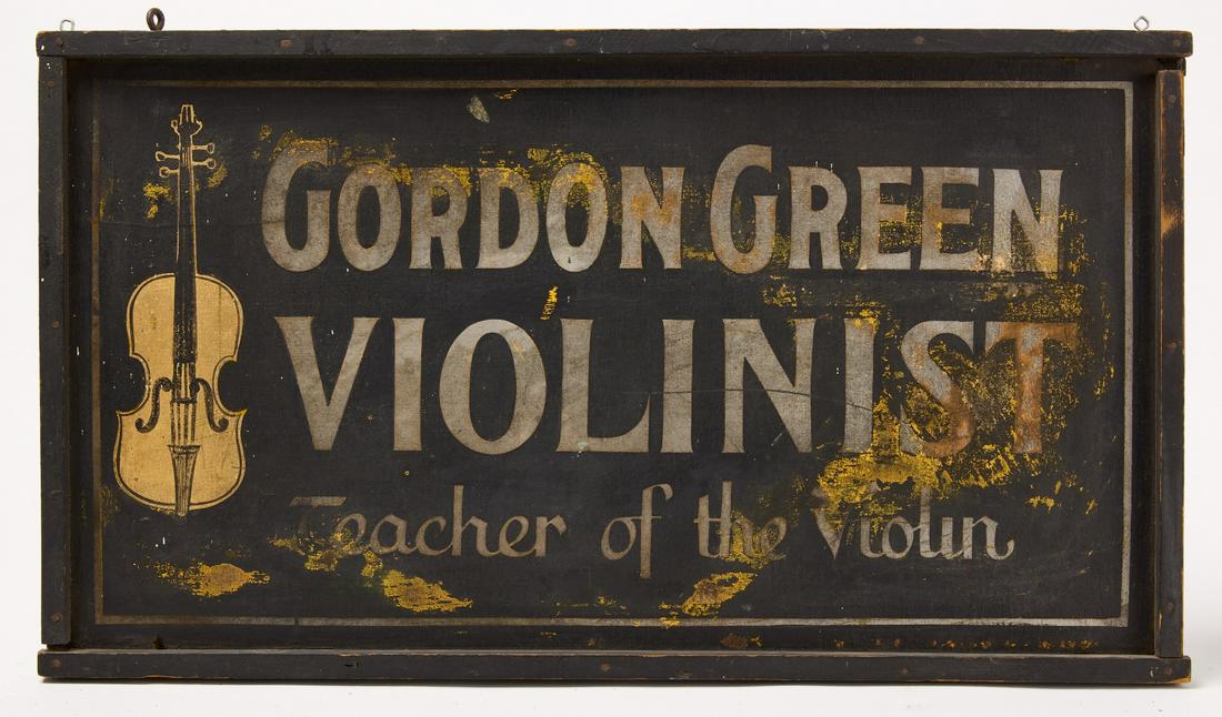 Violinist Trade Sign (1 of 3)