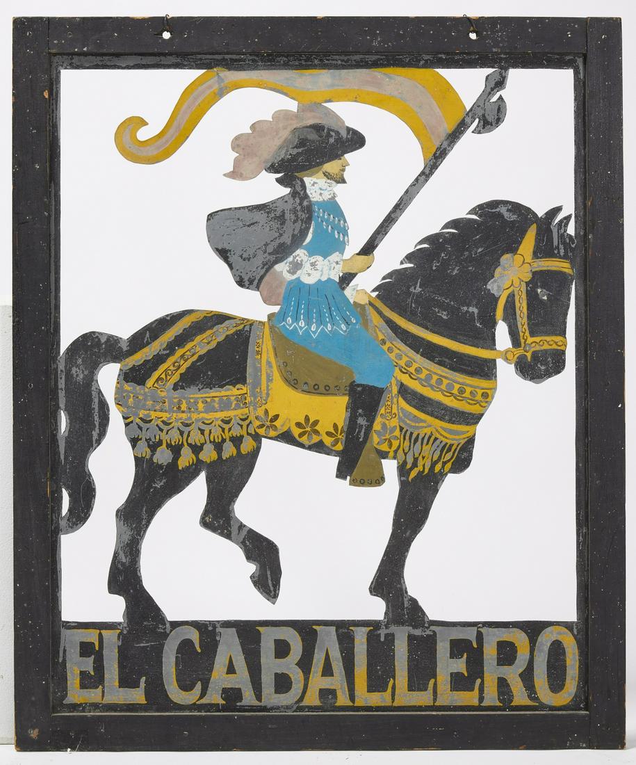 Tavern Sign 'El Caballero' (1 of 4)