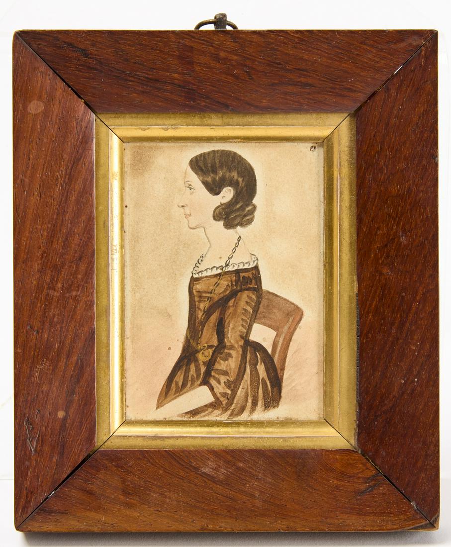 Miniature Profile of a Lady (1 of 2)