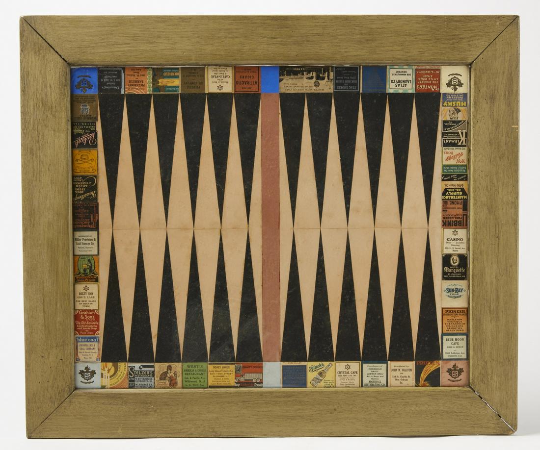 Backgammon - Checkers Gameboard (1 of 2)