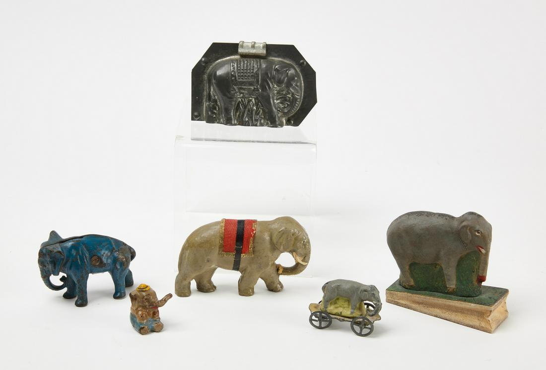 Group of Elephant Collectibles (1 of 3)