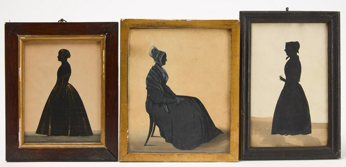 Group of Silhouettes of Women (1 of 2)