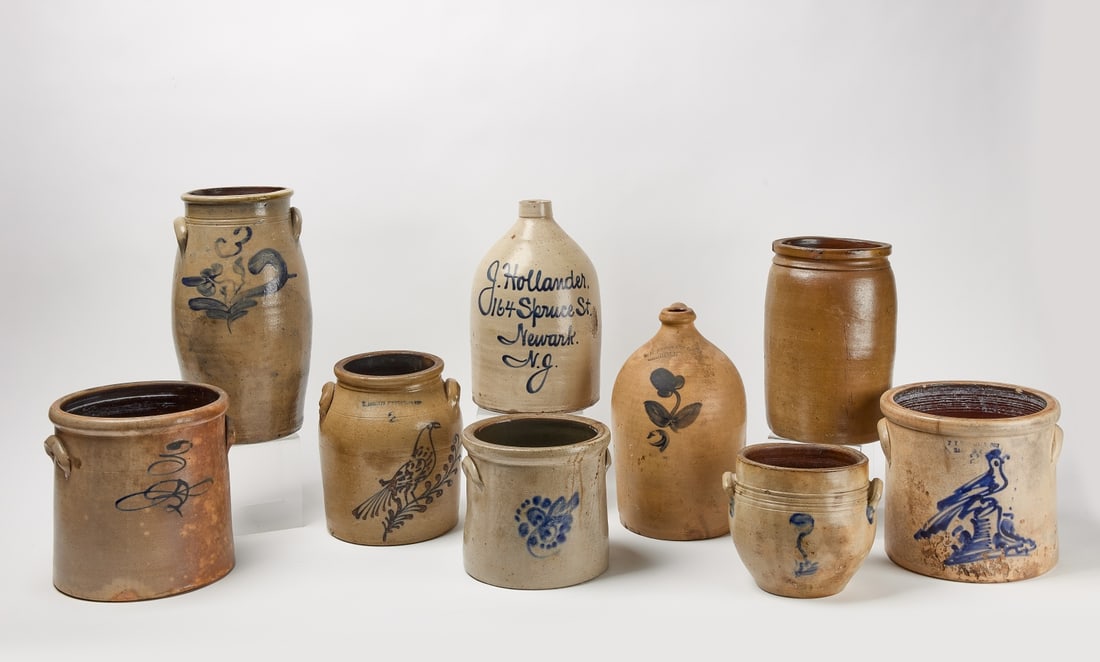 Nine Stoneware Vessels (1 of 6)