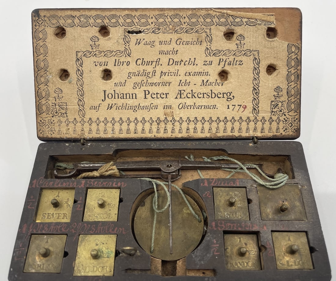 18th Century Scale in Small Case (1 of 6)