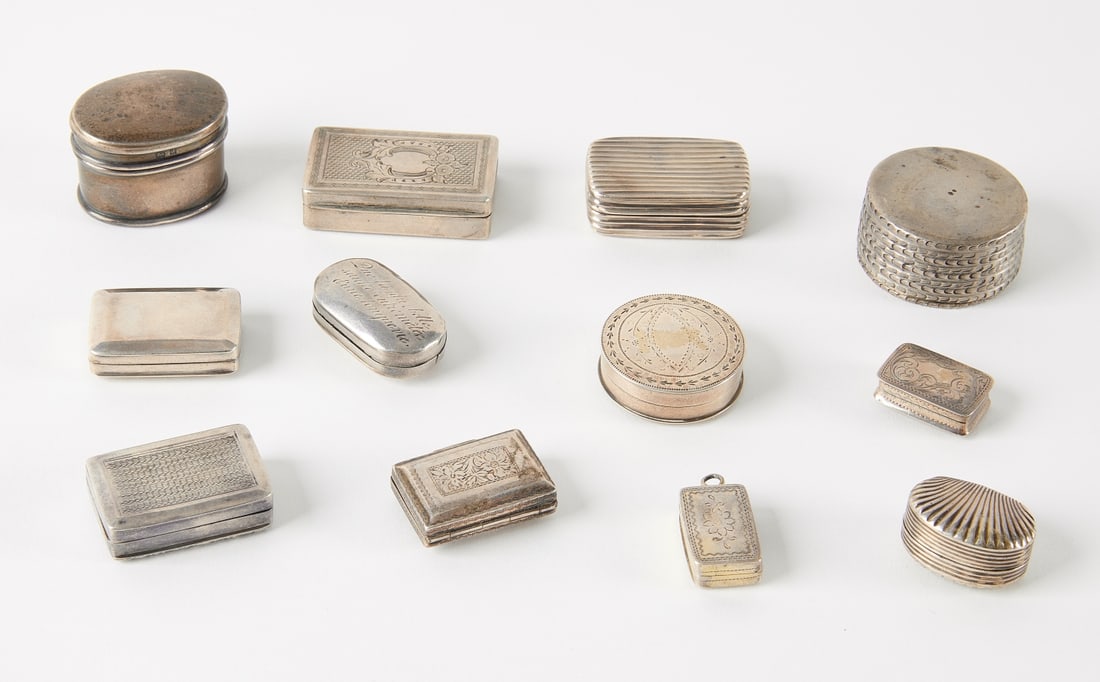 Twelve Silver Boxes (1 of 3)