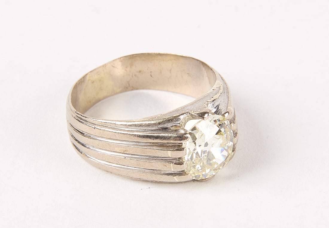 Platinum and Diamond Ring (1 of 3)