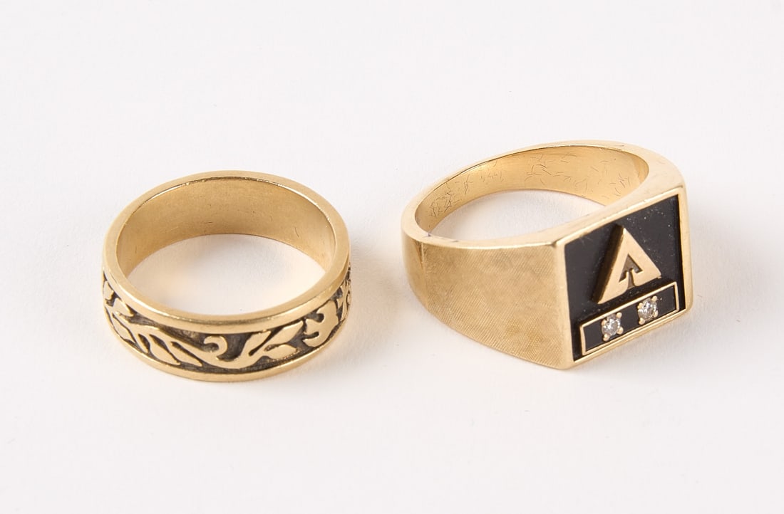 Two 14K Gold Rings (1 of 3)