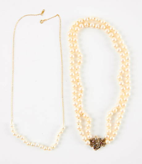 Gold Multi-Strand Necklaces